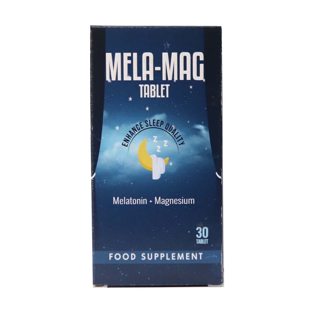 Mela-Mag Melatonin 3MG & Magnesium 350MG 10PCS