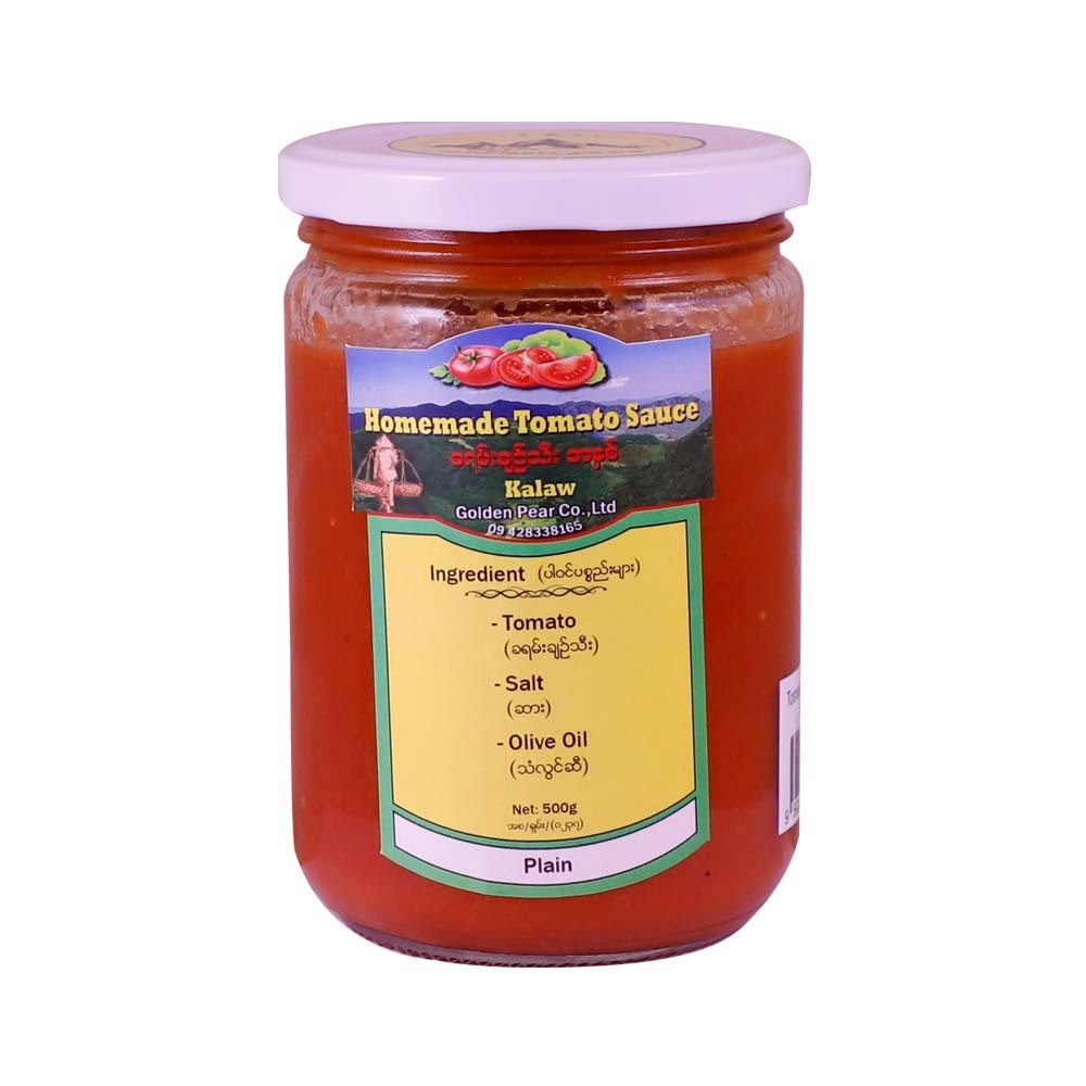 Golden Pear Homemade Tomato Sauce Plain 500G