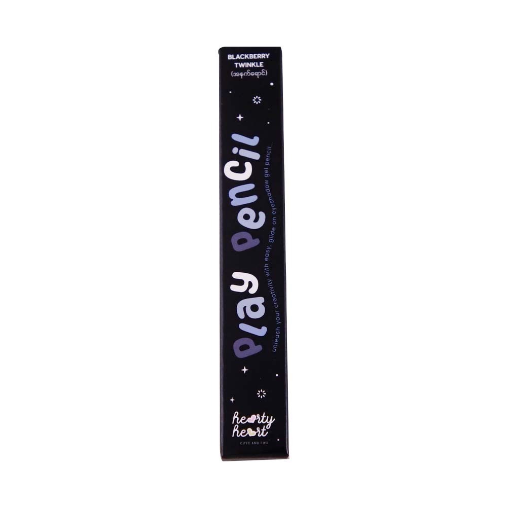 Hearty Heart Eye Play Pencil 0.25G Blackberry