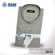 Madarin Collar Shirt Long Sleeve SSM-O-M-L-011 (Olive Green) Triple Extra Large