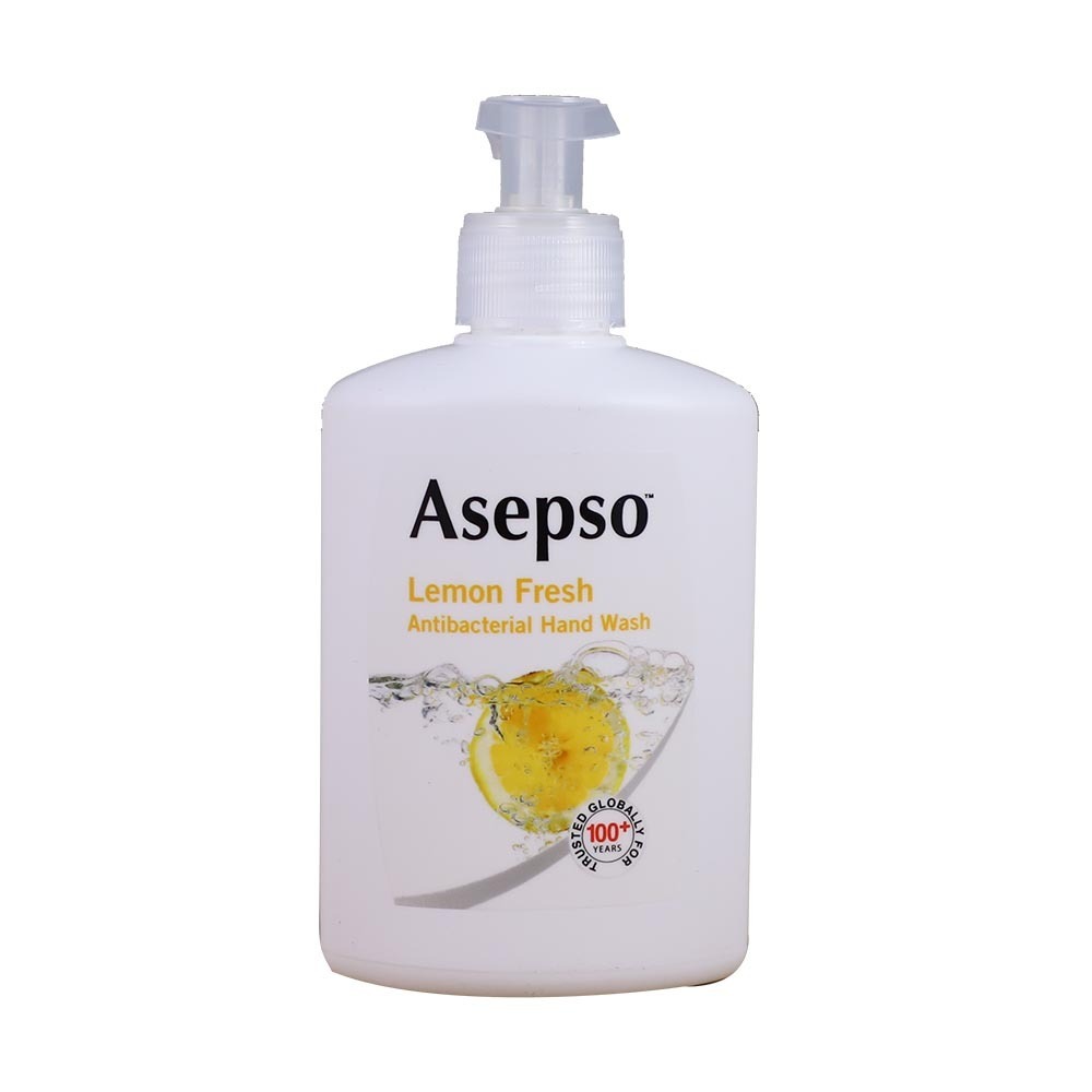 Asepso Lemon Fresh Antibacterial Hand Wash 250ML