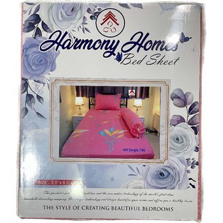 Harmony Homes Single Bedsheet BS06 (HH Single-210)