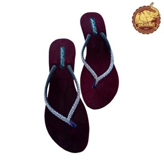 Sin Pauk Poe Khwar Myint Velvet Sandal Diamond Strap (Design-1,No-40) BGK-006