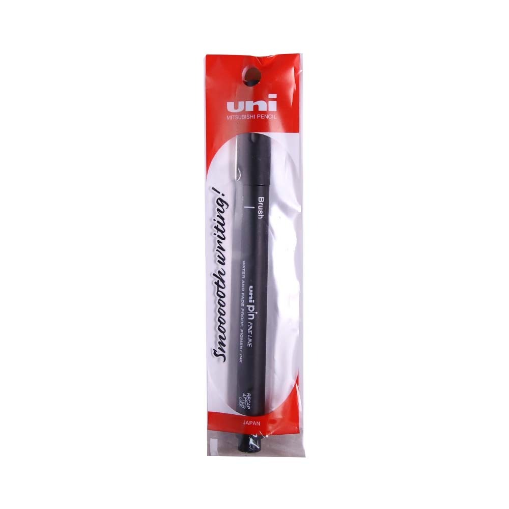 Uni Drawing Pen Brush Pin BR-200 (Black)