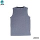 Max & Mia Men Sport Sleeveless Shirt LBB003 Gray Strike Large
