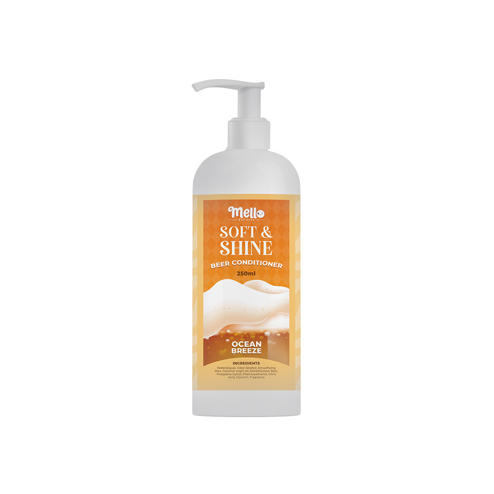 Mello Soft & Shine Beer Conditioner 250ML (Ocean Breeze) 