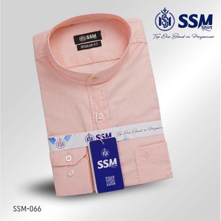 Mandarin Collar Shirt Long Sleeve 2XL (Frozen Blue) SSM-O-P-S-051