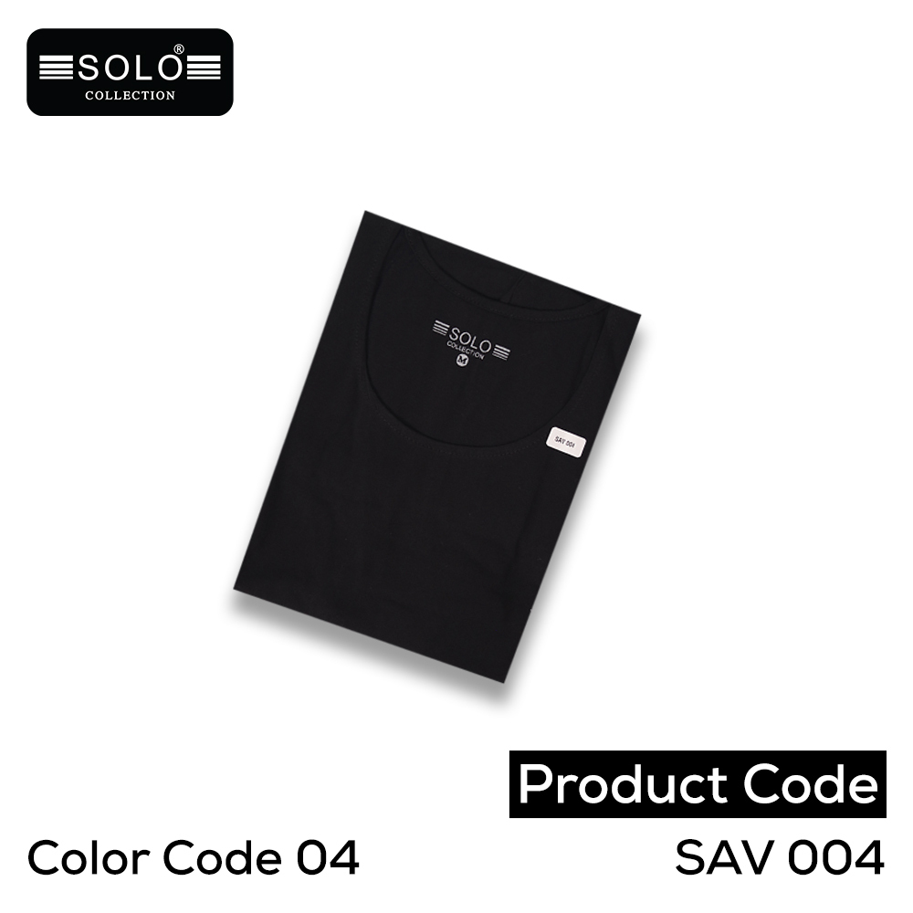SOLO COLLLECTION Men Plain Vest SAV 004 (Code 04-XXL)