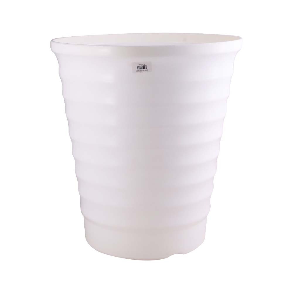 Plastic Flower Pot 35.2x22.8x38.5cm H-3 (White)