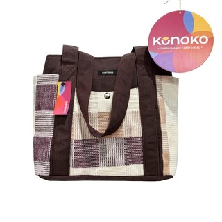 Konoko Warchi Tote Bag Medium  (Blue)