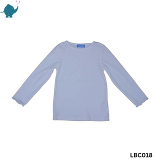 Max & Mia Girl Long-Sleeve Top LBC018 White (5-6 Years)