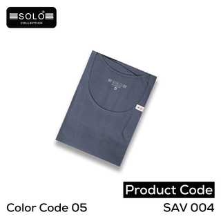 SOLO COLLLECTION Men Plain Vest SAV 004 (Code 06-Small)