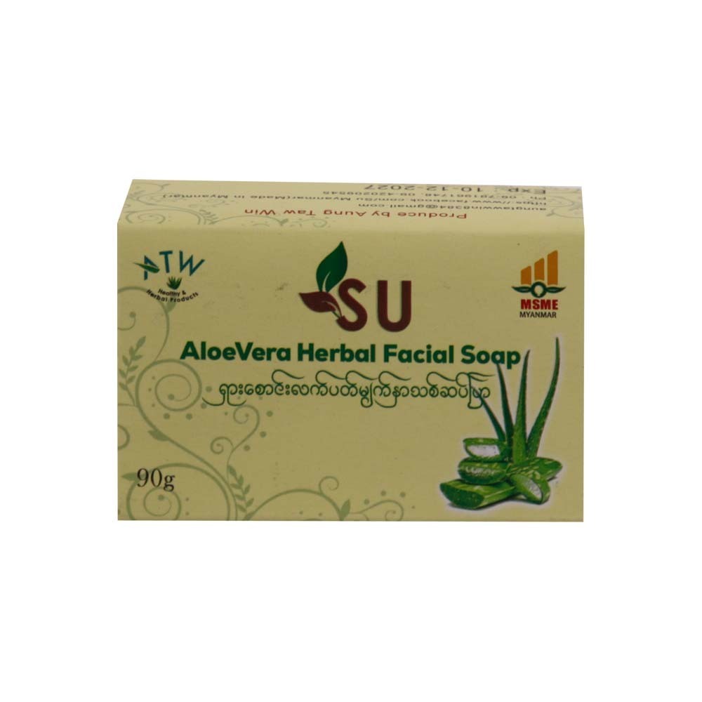 Su Facial Soap Aloe Vera Herbal 90G