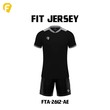 Olympic Fit Jersey FTA-2612-Black Large