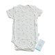 Tiny Cozy Airy Cotton Body Suite (Short Sleeve) TC20212M Rabbit