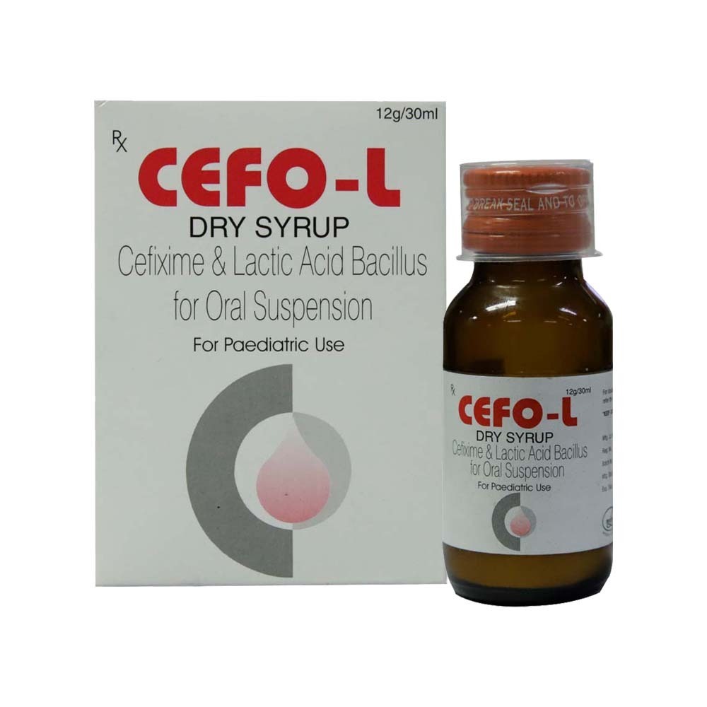 Cefo-L Cefixime & Lactic Acid Bacillus Oral 30ML