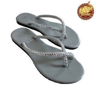 Sin Pauk Women Leather Slipper (Design-5,No-37) BGW-013