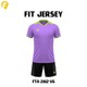 Olympic Fit Jersey FTA-2612-Violet Large