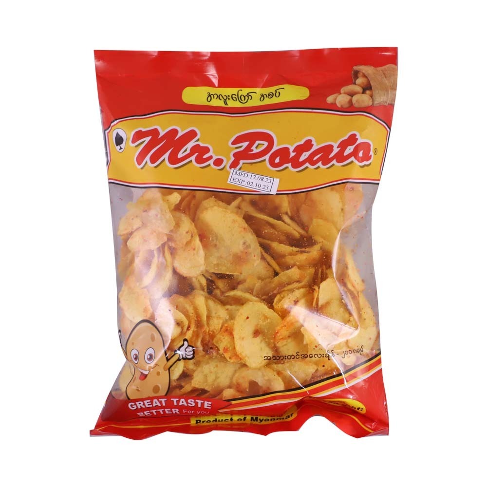 Mr Potato Fried Potato Chip Spicy 200G