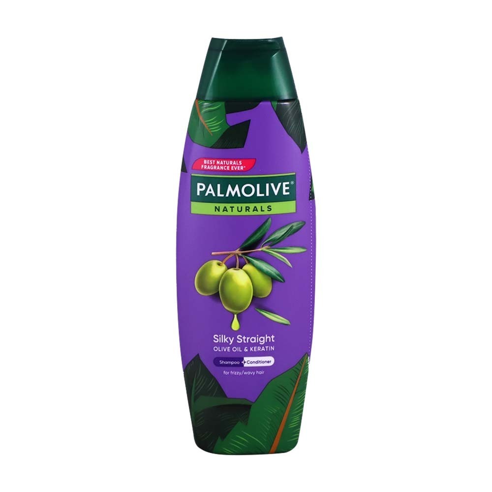 Palmolive Silky Straight Olive OIL & Keratin Shampoo & Conditioner 180ML