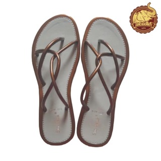 Sin Pauk Women Leather Slipper (Design-1,No-36) BGW-021