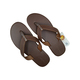 Sin Pauk Men Leather Slipper SPM-022 Brown (No-40)