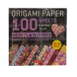 CT Origami Hearts & Flowers 100 Sheets