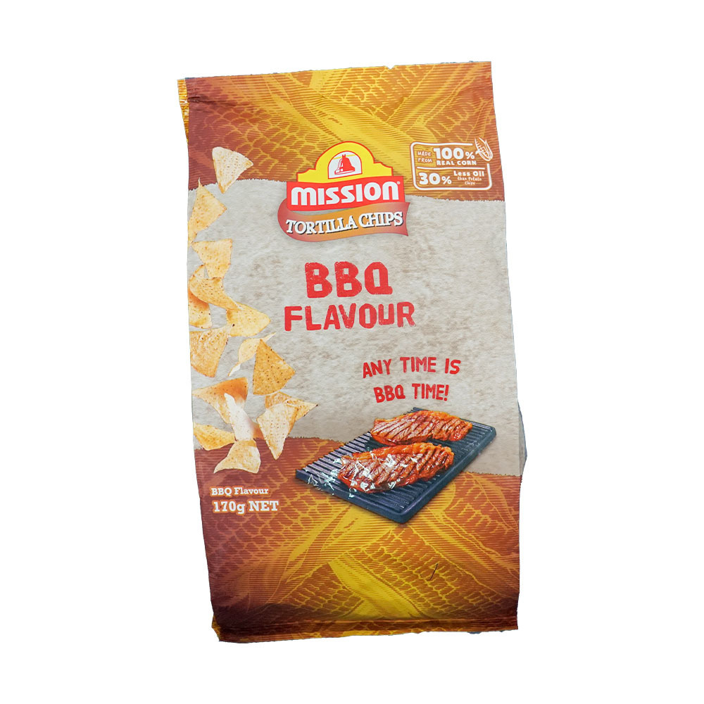 Mission Tortilla Chips Bbq 170G
