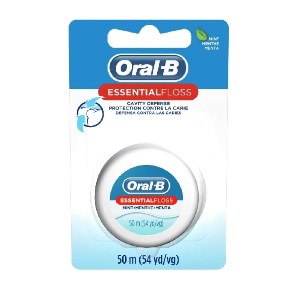 Oral-B Essential Floss Wax Mint 55Yds