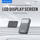 Konfulon A53Q (10000mAh Fast Charging 22.5W Built-in Cable Power Bank) Black