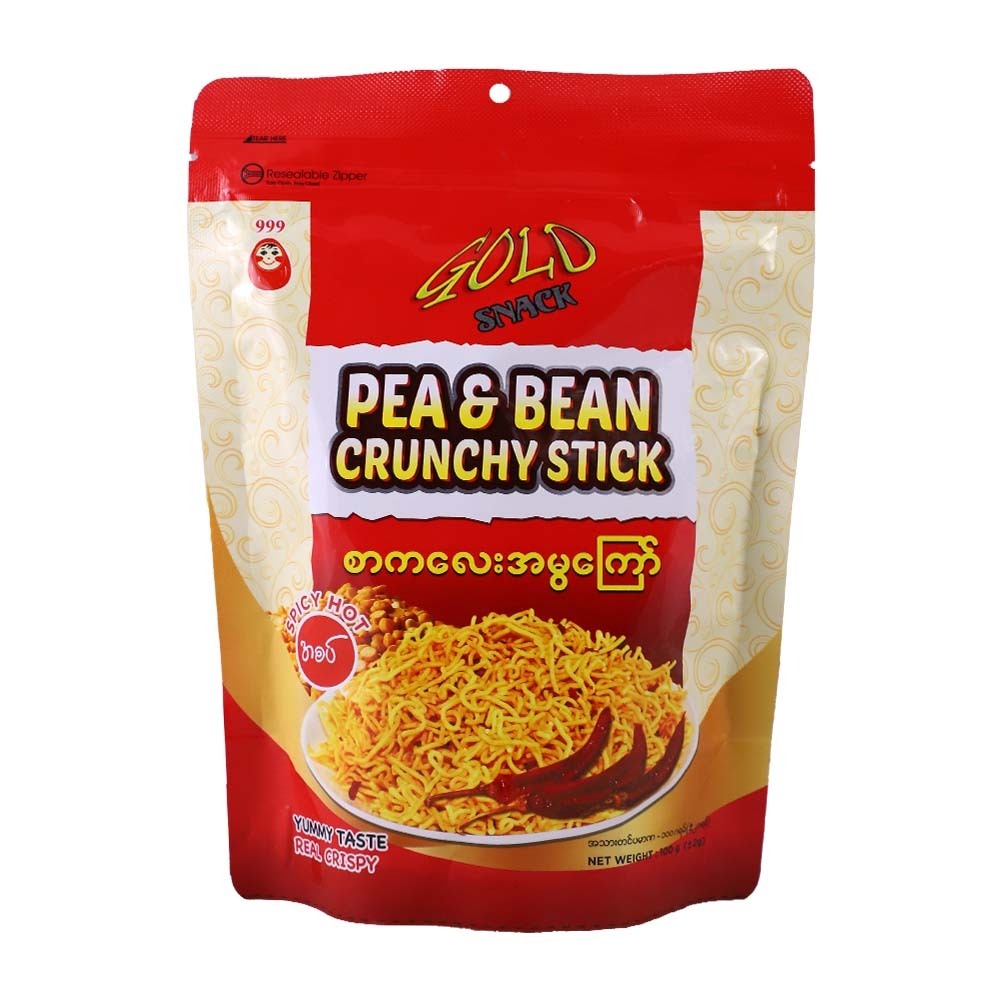 Gold Snack Fried Chick Pea Snack Spicy Hot 100G