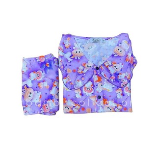 Bambi Women Spant One Set Violet AA0054 D2 XL