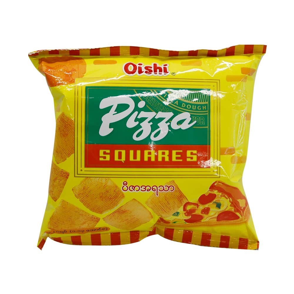 Oishi Pizza Squares Snack 32G
