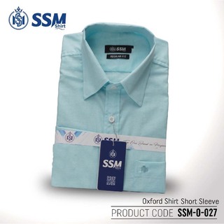 Oxford Shirt Short Sleeve Large (Ash Gray) SSM-O-P-S-085