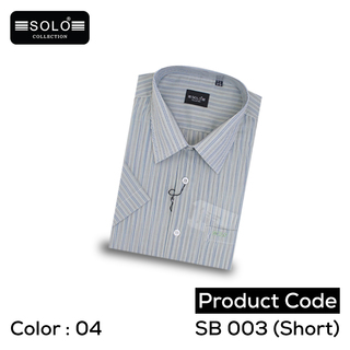 SOLO COLLLECTION SB 003 (Short) Regular Shirt Large 23