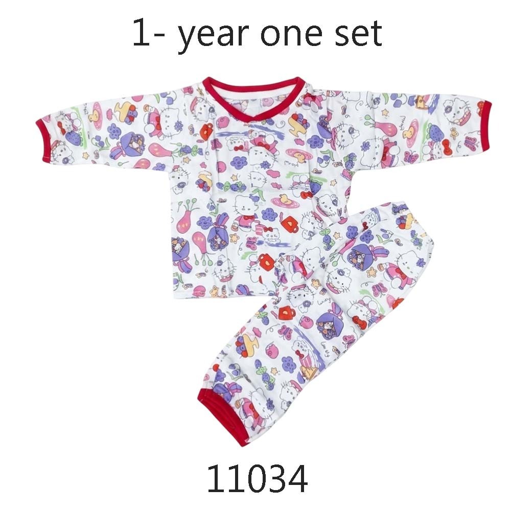 Baby Cele Cotton Newborn Set Long 11034 1-Year (Random)