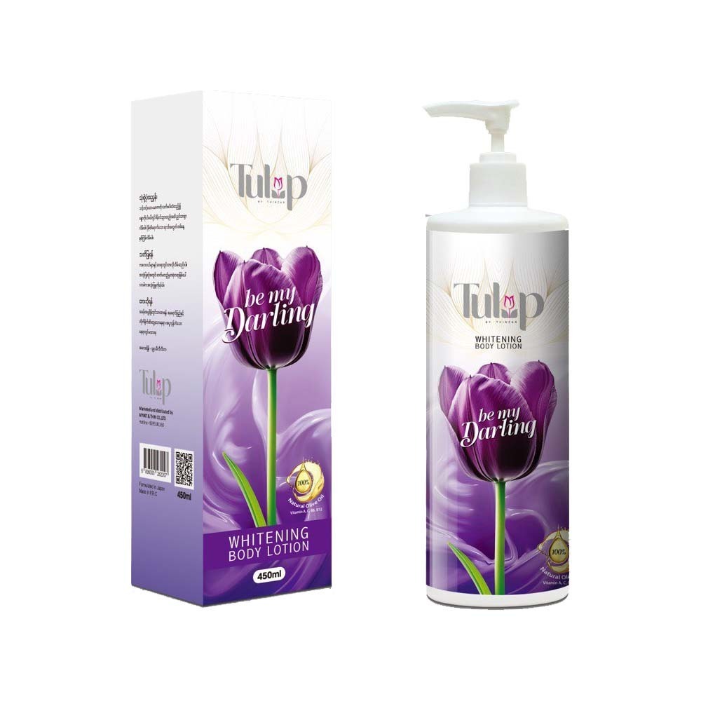 Tulip Whitening Body Lotion Be My Darling 450ML
