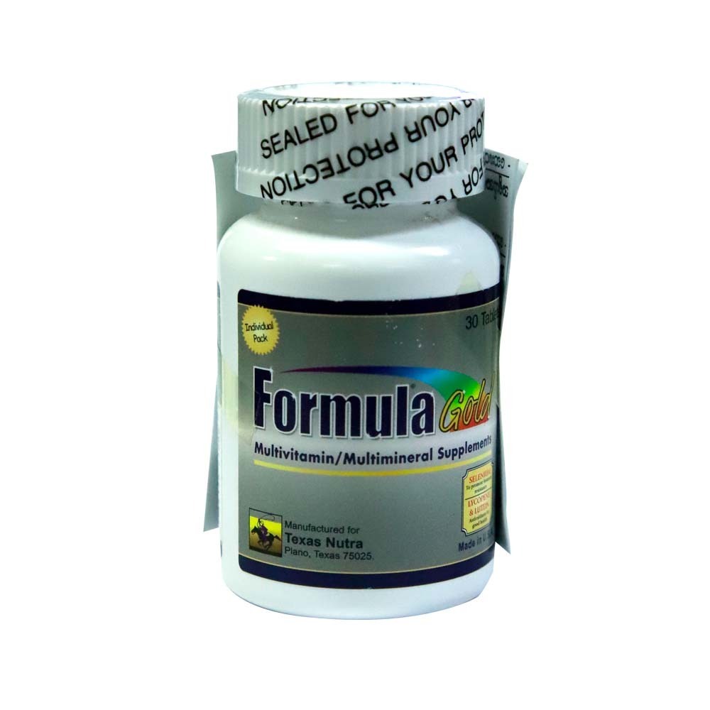 Formula Gold Multivitamin Supplement 30PCS