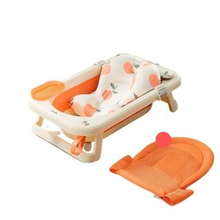 Foldable Bathtub with Bath Cushion + Bath Net (Green)