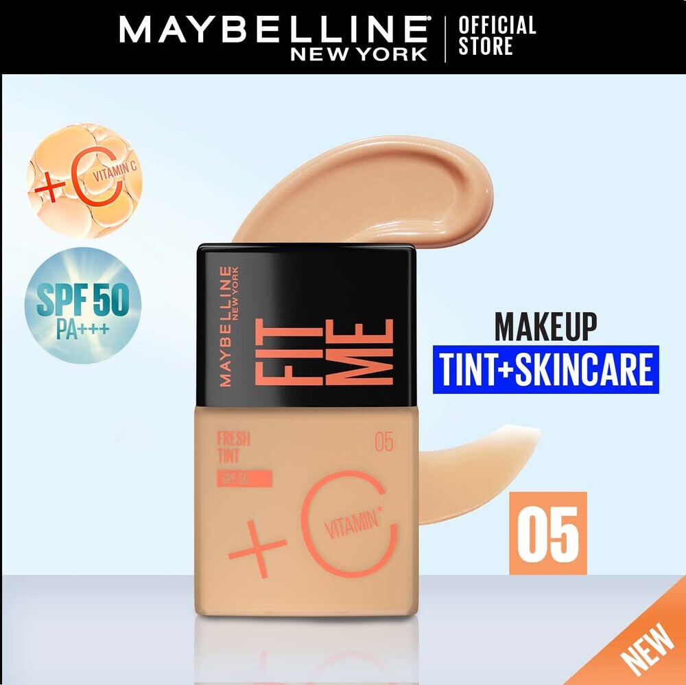 Maybelline Fit Me Fresh Tint Vitamin C+ SPF  50 PA+++ 30ML 05
