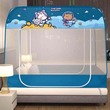 Beauty House Foldable Mosquito Net (Random Design) Blue