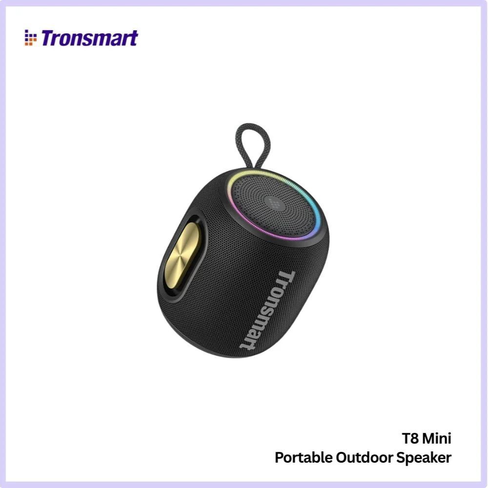 Tronsmart T8 Mini 16W Portable Outdoor Speaker 24080029BK