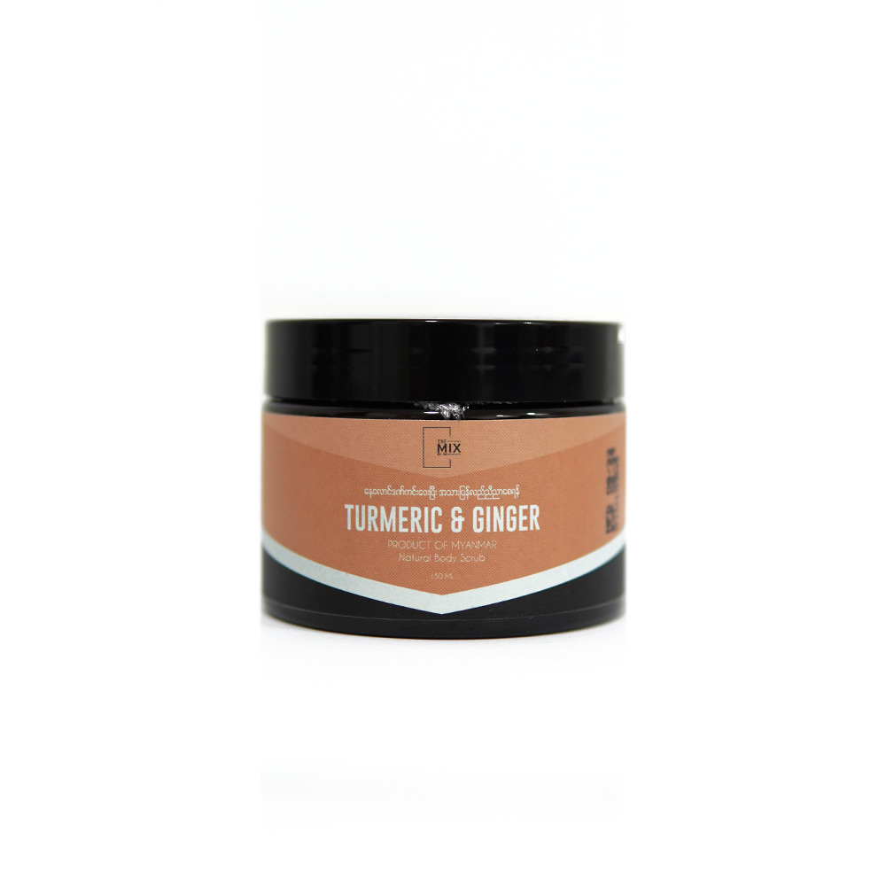 The Mix By Su Mini Turmeric & Ginger Natural Body Scrub 150ML