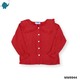 Max & Mia Kid Girl Cotton Puff Long Sleeve Blouse MM9944 Red M (5/6yrs)