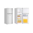 Samsonic 2 Door Refrigerator 95L BCD-JN55H
