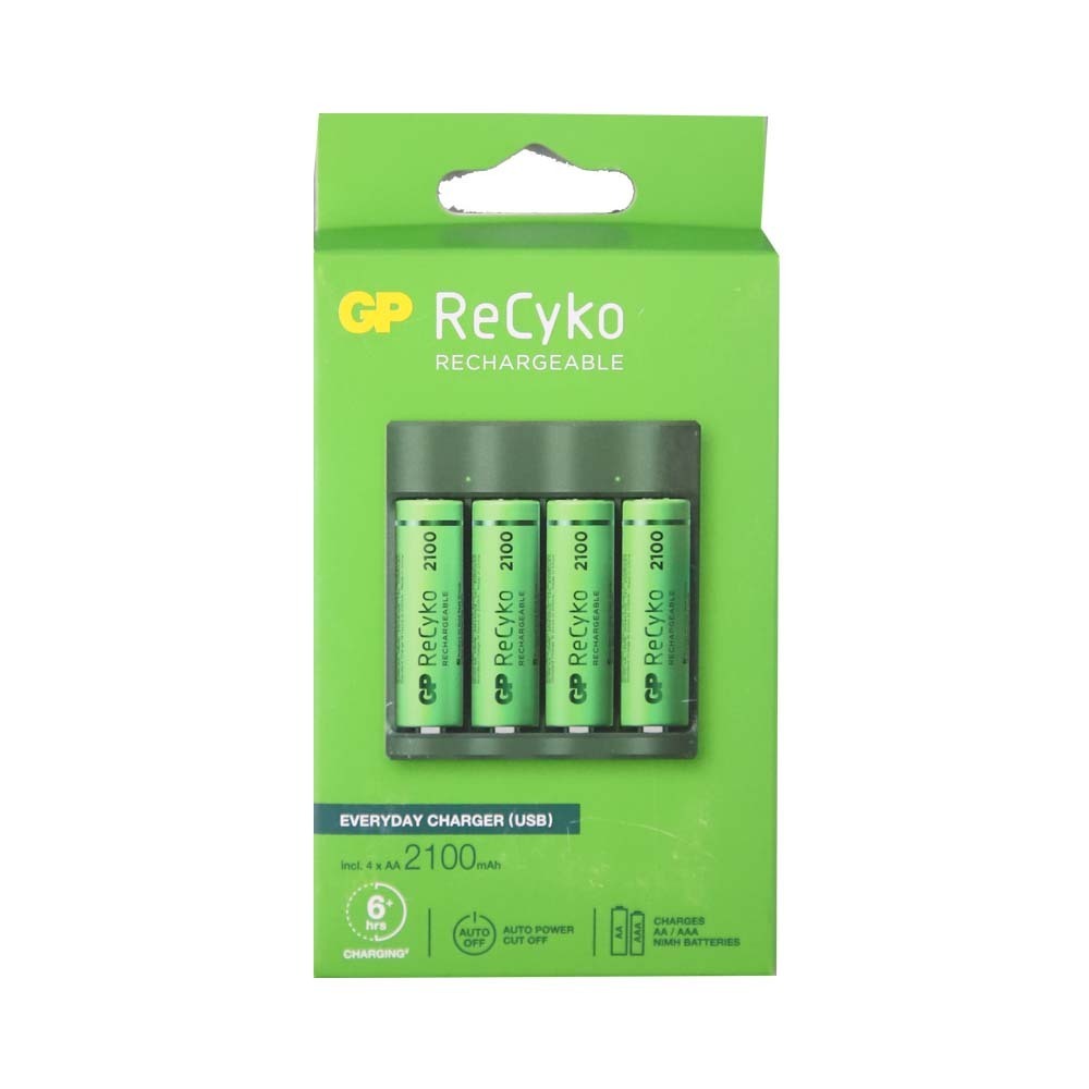 Gp Rechargeable AA Size 4PCS GPAASB421001