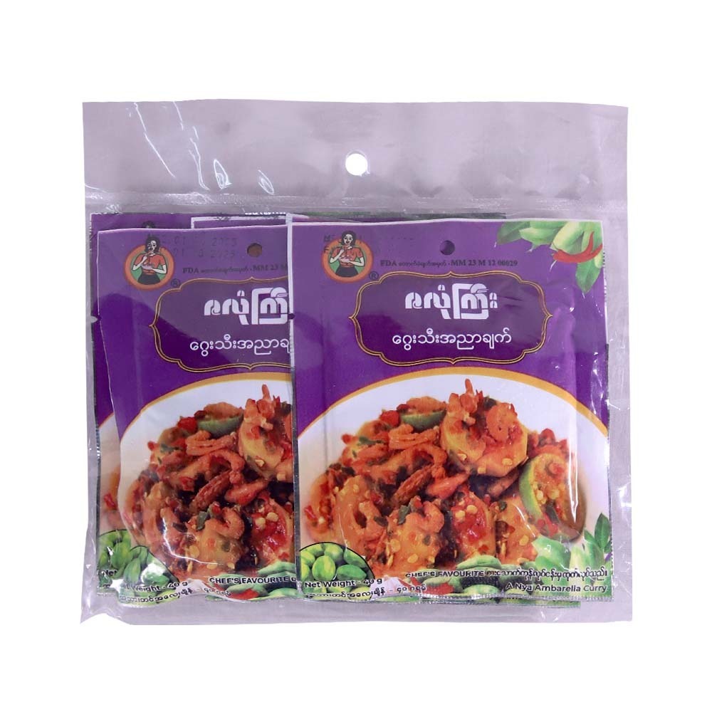 Zalone Gyi Gway Thee Fish Paste 5PCSx40G