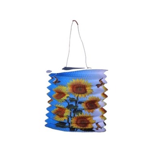 Uncle Gyi Sunflower Cylinder Paper Lantern (Big) 10PCS x 1Pack Green