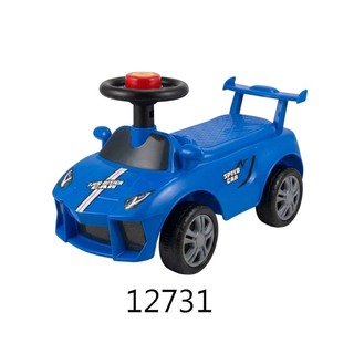 Baby Cele 602 Ride-On Slide Racing Car 11731 White