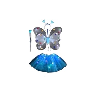 Beauty House LED Butterfly Fairy Costume Set Red
